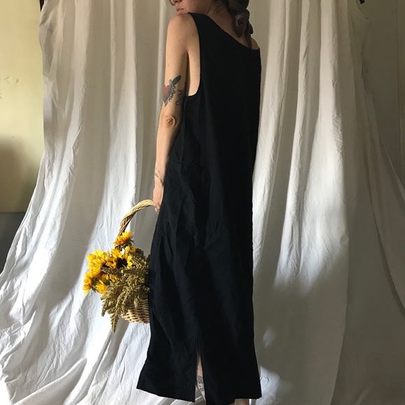 90’s Boho Silk Dress - Picture 4 of 6